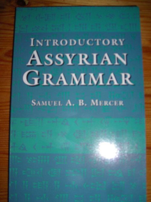 Picture of Assyrian grammar study book